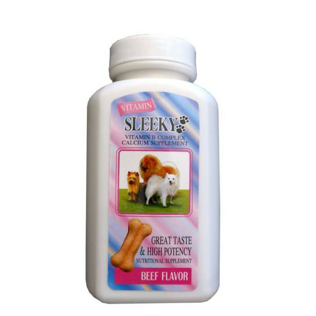 Sleeky - Viên bổ sung vitamin,khoáng chất cho chó mèo