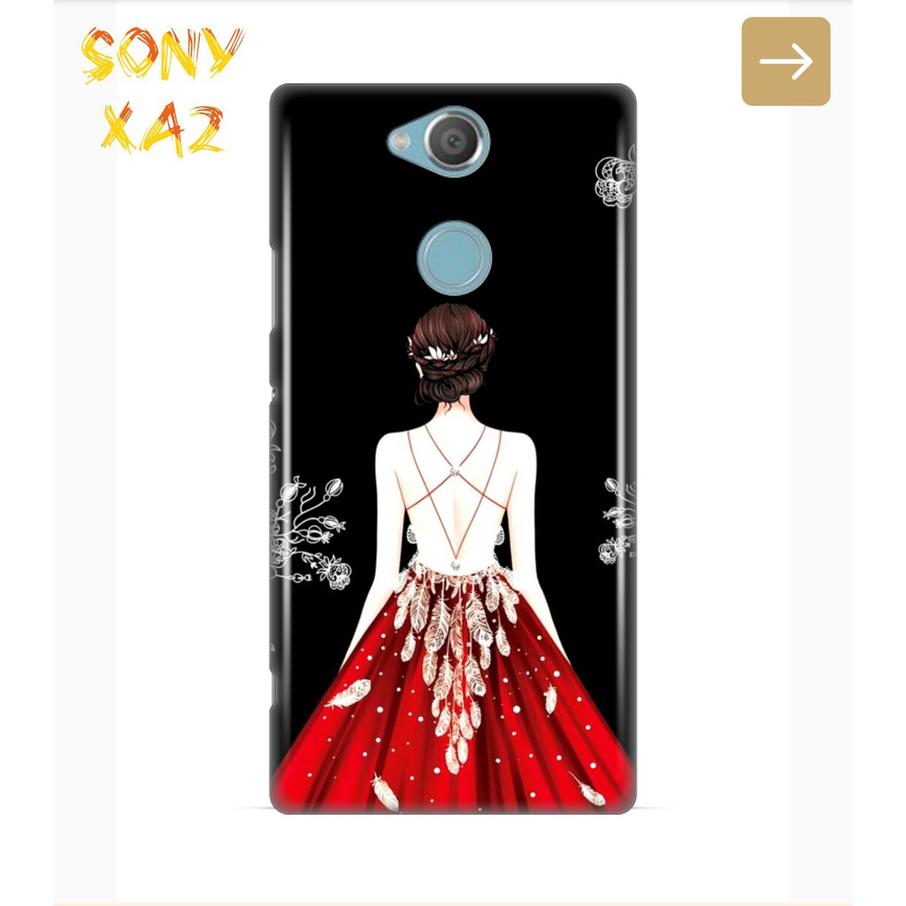 Ốp Lưng Sony XA2 Phía Sau Một Cô Gái