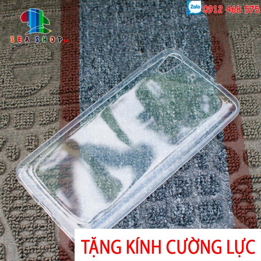 [TẶNG CƯỜNG LỰC]Ốp lưng Huawei Y6 II silicon trong suốt