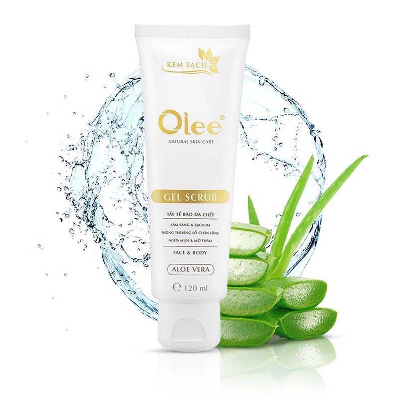 Gel Tẩy Tế Bào Chết Olee Làm Sạch Da, Se Khít Lỗ Chân Lông