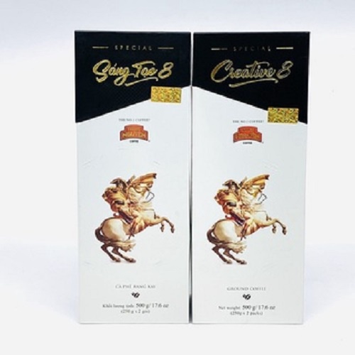 Combo 2 Hộp Cà phê Rang Xay Sáng Tạo 8 - Trung Nguyên Legend - 500gr
