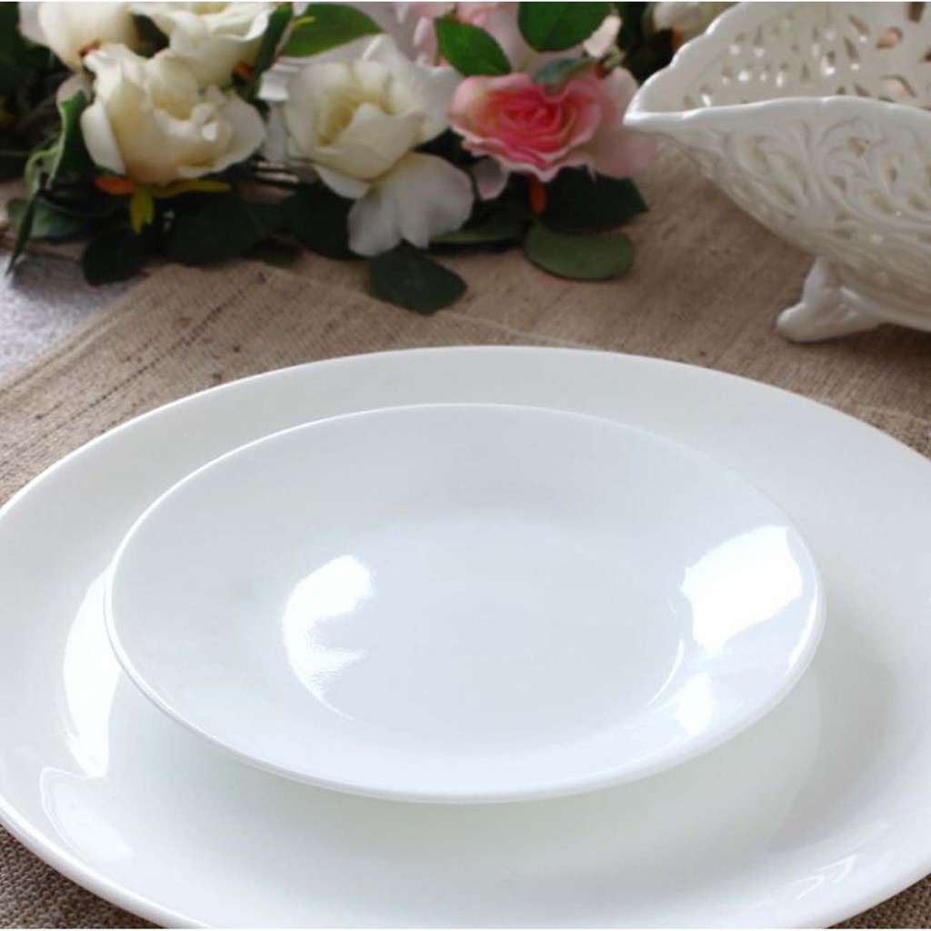 Combo 3 Đĩa nước chấm thủy tinh Corelle Winter Frost White 405-N-LP 12cm 1105553