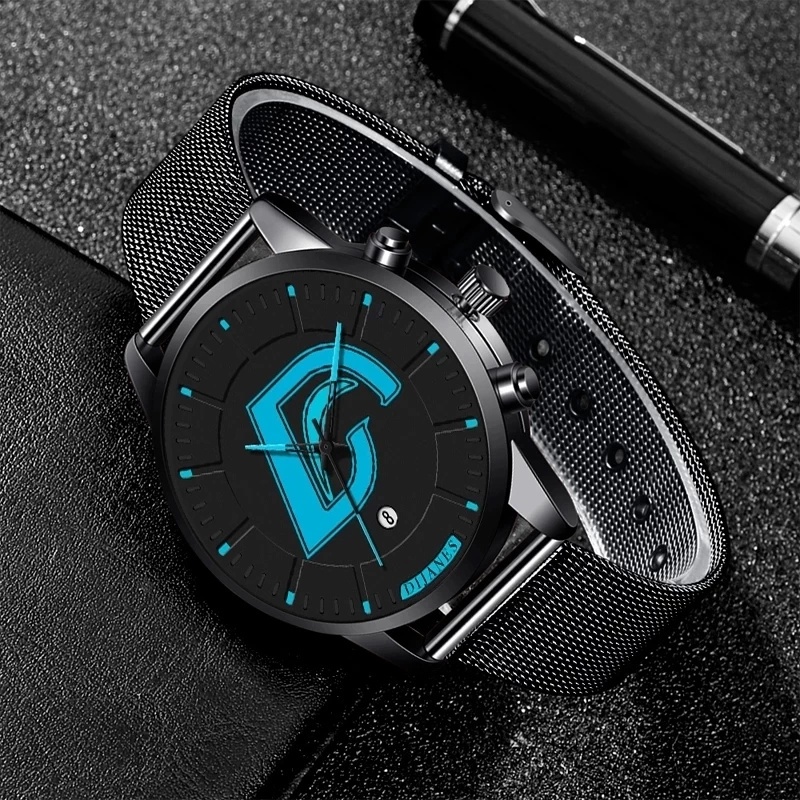 Đồng Hồ Nam Dây Thép Không Gỉ Thời Trang