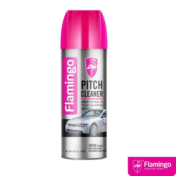 Bình Xịt tẩy nhựa đường, các vết dính lâu ngày trên xe, đồ vật - Flamingo F012 - Sát thủ của nhựa đường