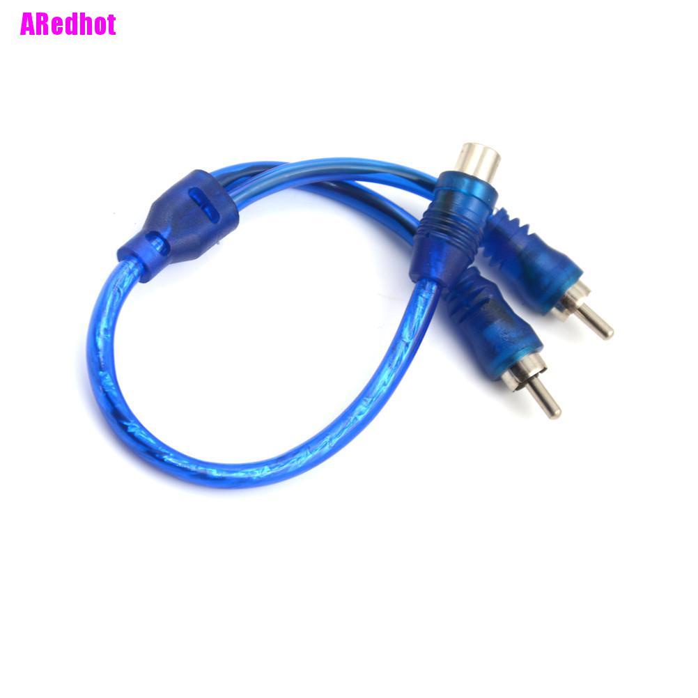 Dây Cáp Chuyển Đổi Âm Thanh Từ 1 Rca Female Sang 2 Male Y
