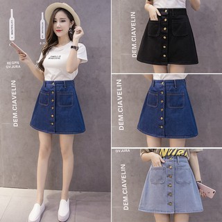 Chân Váy Bò Ulzzang, Váy Bò Chữ A,Váy Ngắn, Vải Bò Loại đẹp