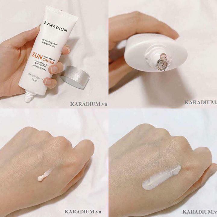 Kem chống nắng Karadium Sun Snail Repair Cream 70ml