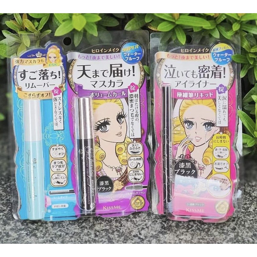 SET MASCARA+TẨY TRANG + KẺ MẮT KISS ME HEROINE NHẬT BẢN | BigBuy360 - bigbuy360.vn