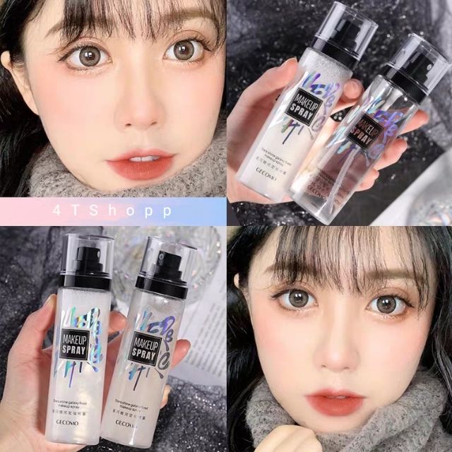Xịt Nhũ Cố Định Lớp Trang Điểm Căng Bóng Gecomo Stars Shine Galaxy Fixed Makeup Spray | BigBuy360 - bigbuy360.vn