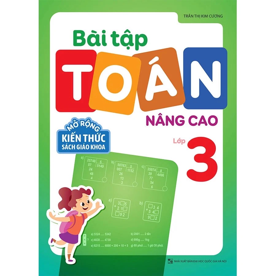Sách: ComBo 2 Cuốn Toán Nâng Cao Lớp 3