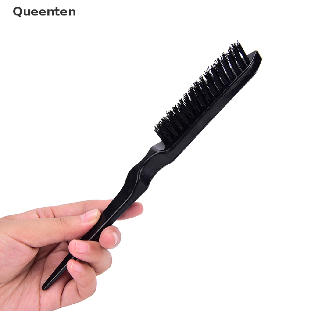[Hàng mới về] Lược chải tóc đầu mảnh tạo kiểu tiện dụng Queenten