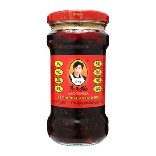 ỚT CHƯNG DẦU LAOGANMA ĐẬU ĐEN