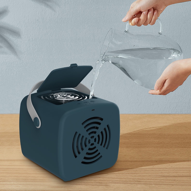 Quạt Điều Hòa Mini Hơi Nước Để Bàn Sử Dụng Sạc USB- Tổng kho gia dụng