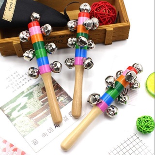 Lục lạc gỗ luyện đôi tai bé thích thú với âm nhạc