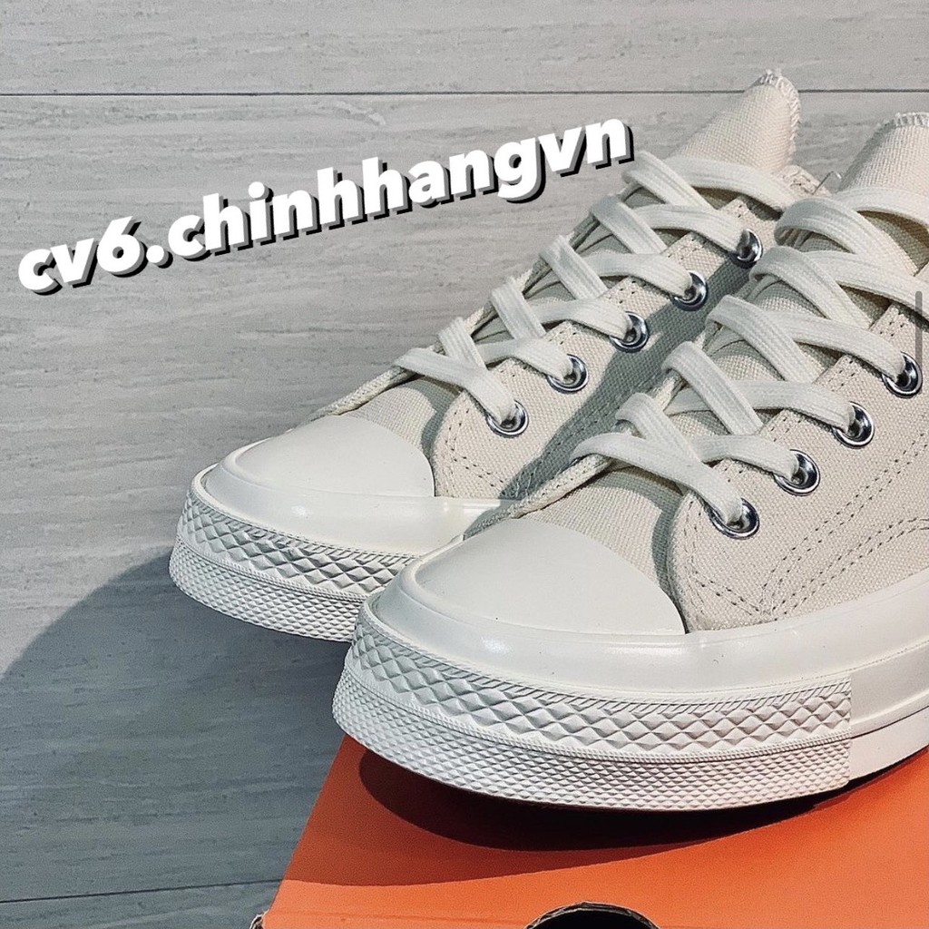 Giày Conversse Chuck70s Natural/White  Thấp Cổ