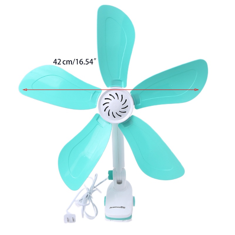 Quạt Để Bàn AC 220V 16 54inch 1 69m Có Kẹp Dễ Thương Phích Cắm US
