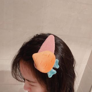 Kẹp Tóc Nhồi Bông Siêu To