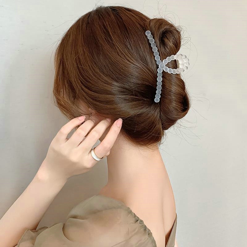 Kẹp Tóc Càng Cua Lớn Trong Suốt Thời Trang Hàn Quốc Cho Nữ dreamdiary
