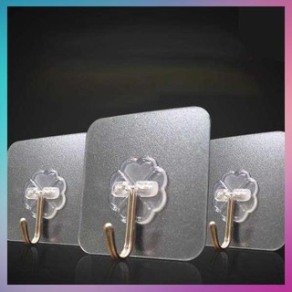 Móc dính tường trong suốt siêu chắc, siêu dính l Móc dán tường trên mọi bề mặt chịu lực tới 10kg
