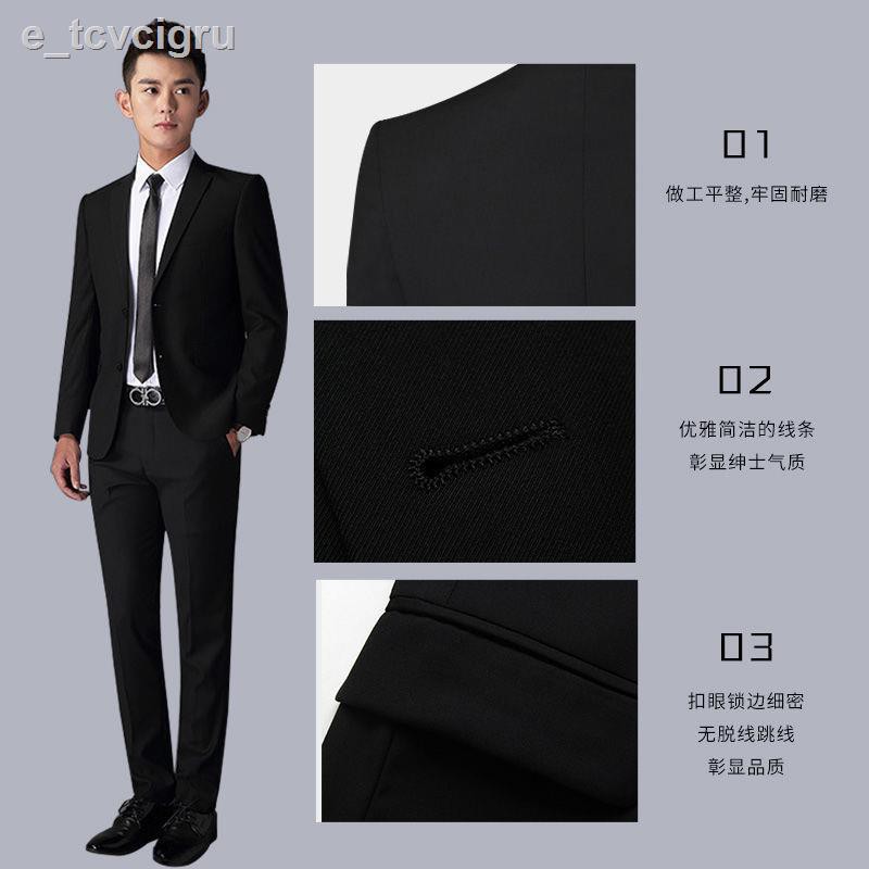 Bộ vest 5 mảnh, phiên bản Hàn Quốc, công sở mỏng chuyên nghiệp, nam chú rể, áo cưới phù rể