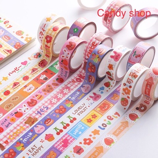 Combo 5 cuộn băng Keo Trang Trí Dễ Thương