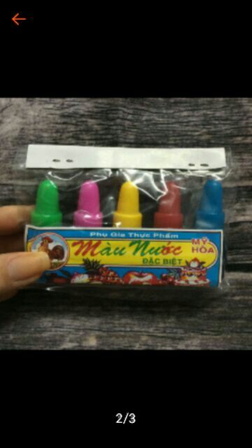 Màu thực phẩm size con ( nguyên liệu làm bánh, làm slime)( bán sỉ)