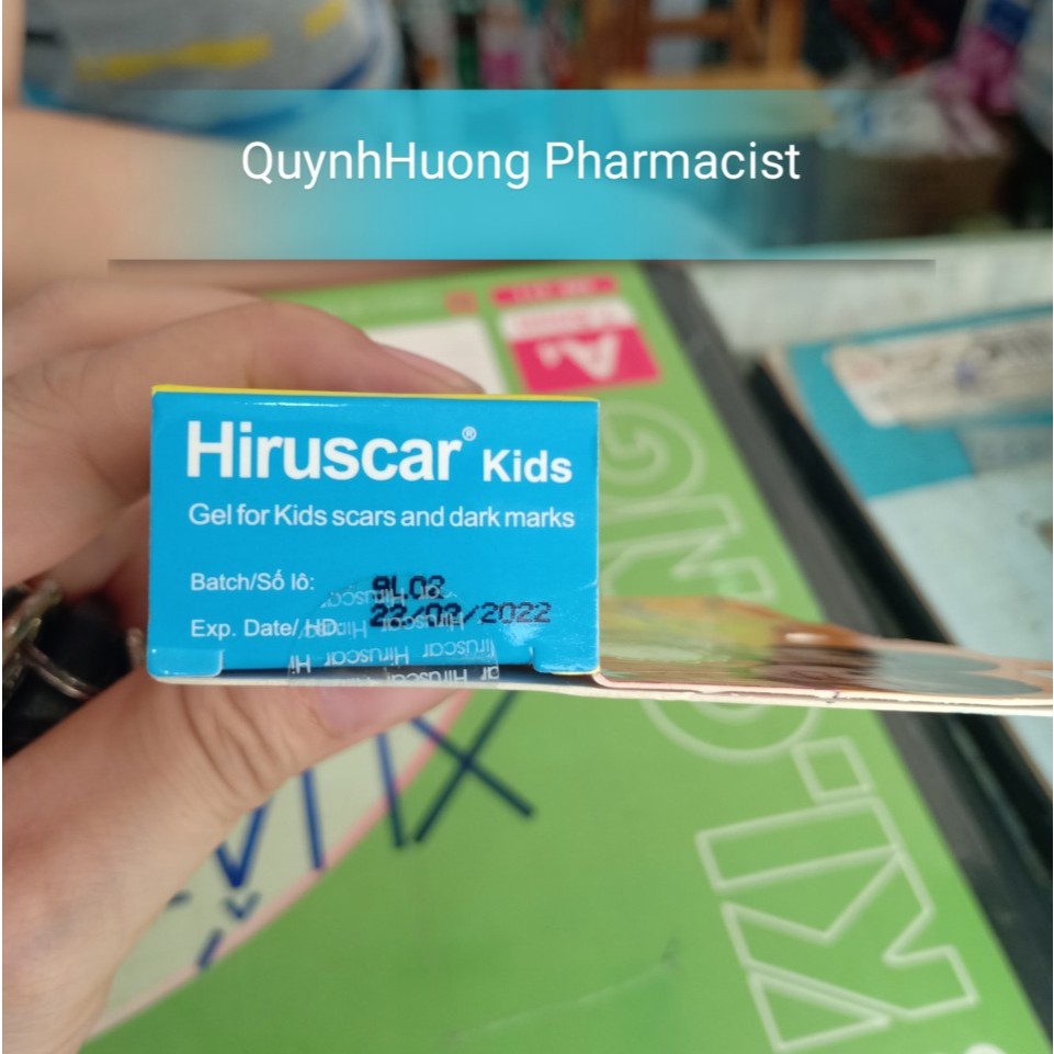 HIRUSCAR KID 10G - GEL NGĂN NGỪA SẸO AN TOÀN CHO BÉ