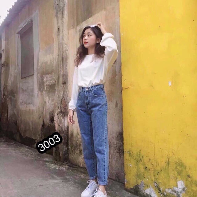 Baggy Jeans Trơn Basic