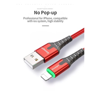 Cáp Sạc Nhanh Ligning Bọc Nilon Chống Đứt