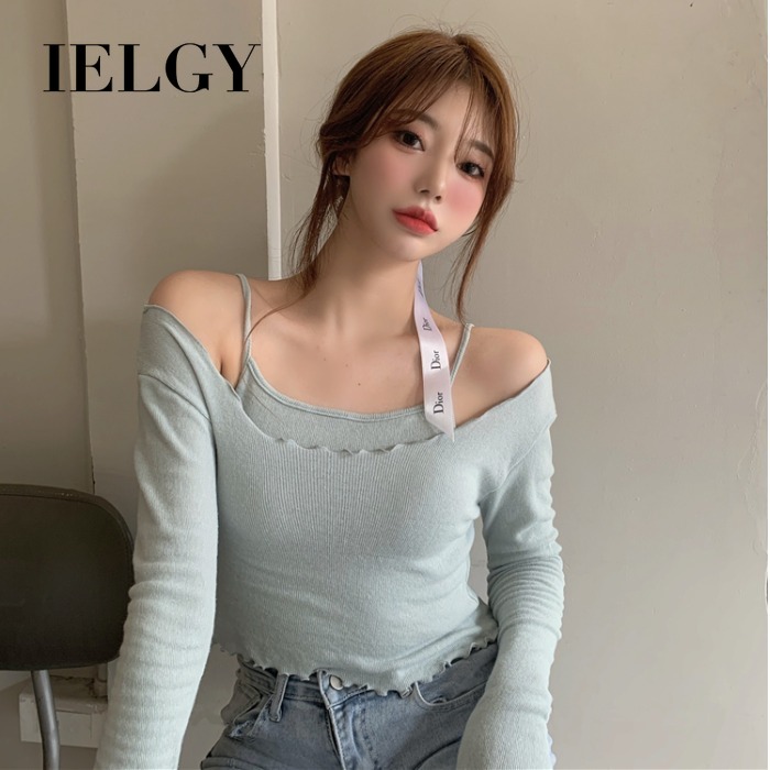 Fashion women's long-sleeved T-shirt