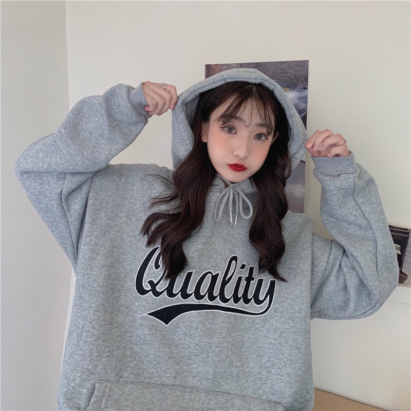 Áo Khoác Hoodie Unisex Nam Nữ QUALITY Form Rộng Ulzzang