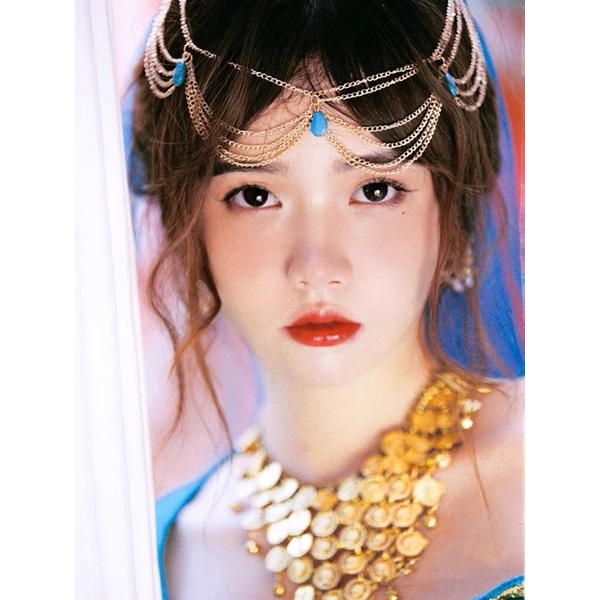 Dây đeo trán cổ trang tây vực