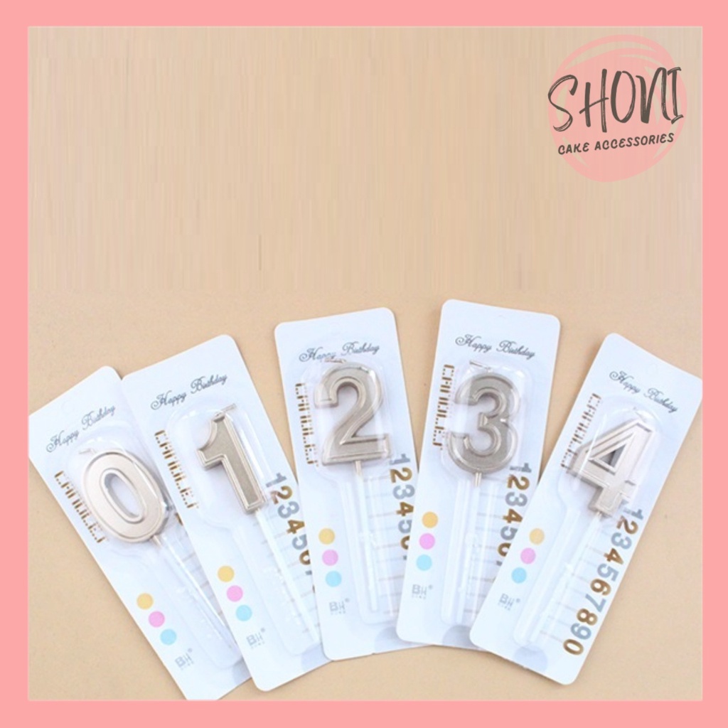 Nến Số Sinh Nhật Trang Trí Bánh Kem Sinh Nhật Giá Sĩ Tốt