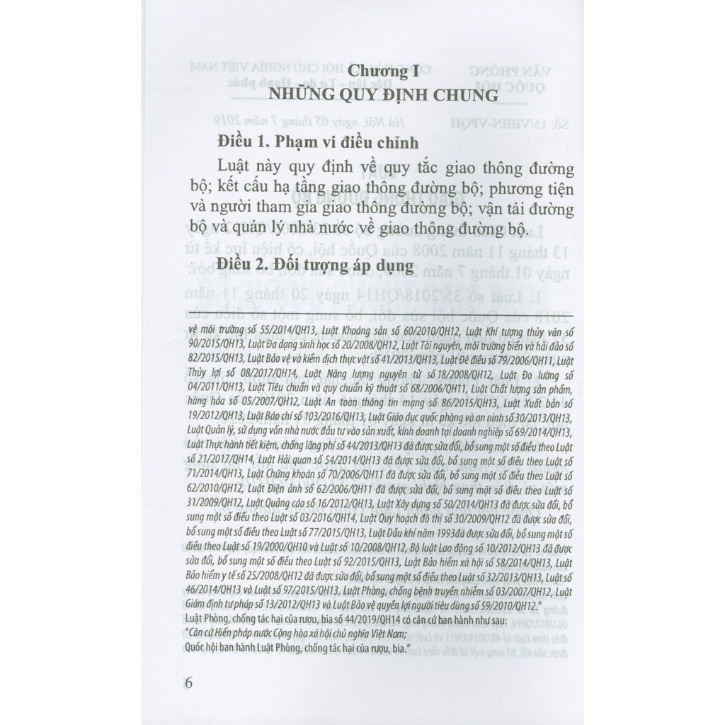 Sách - Luật Giao Thông Đường Bộ - Nghị Định Số 100/2019/NĐ-CP Ngày 30/12/2019 Của Chính Phủ Quy Định