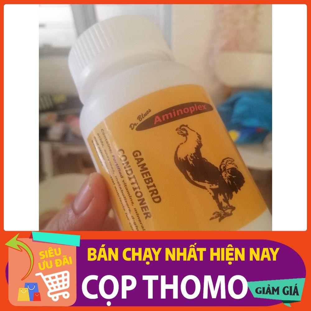 Aminoplex nhập từ Mỹ 100 viên , cho gà đá tiền lớn , chứa trên 48 loại Vitamins tăng bo , lực