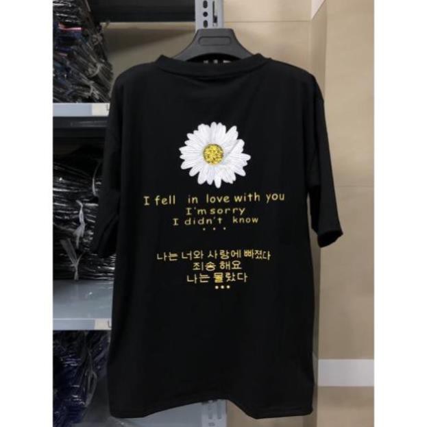 Áo Thun IN HOA CÚC Unisex