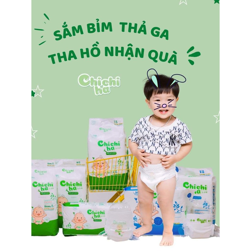 BỈM/ TÃ DÁN/QUẦN HỮU CƠ CHICHIHA full size S74/M68/M60/L54/XL48/XXL42/XXXL40