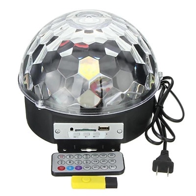 Đèn Nháy hình cầu mini cảm biến âm thanh theo nhạc