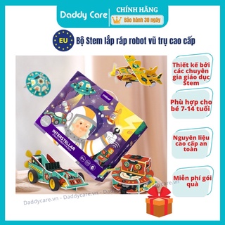 Đồ chơi khoa học Stem lắp ráp mô hình lắp ghép robot vũ trụ,  cho bé 5,6,7,8,9,10 tuổi Mideer stem box
