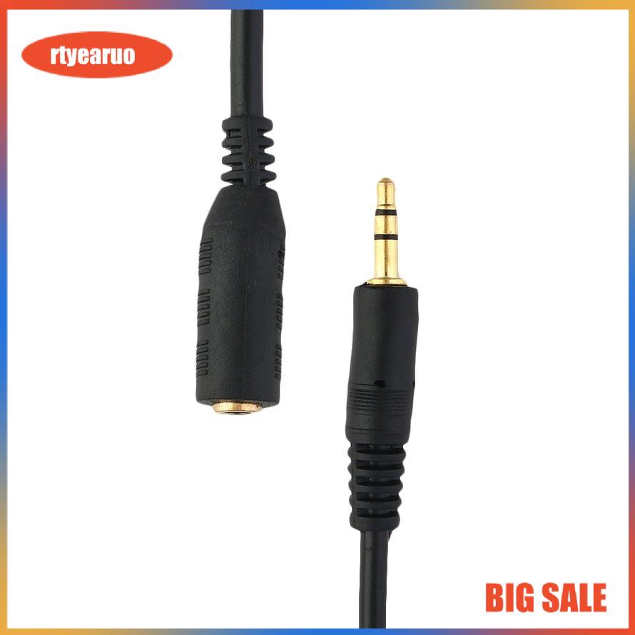 Dây cáp nối dài loa/tai nghe,Dây âm thanh 3.5mm đầu đực sang 3.5mm đầu cái 3m