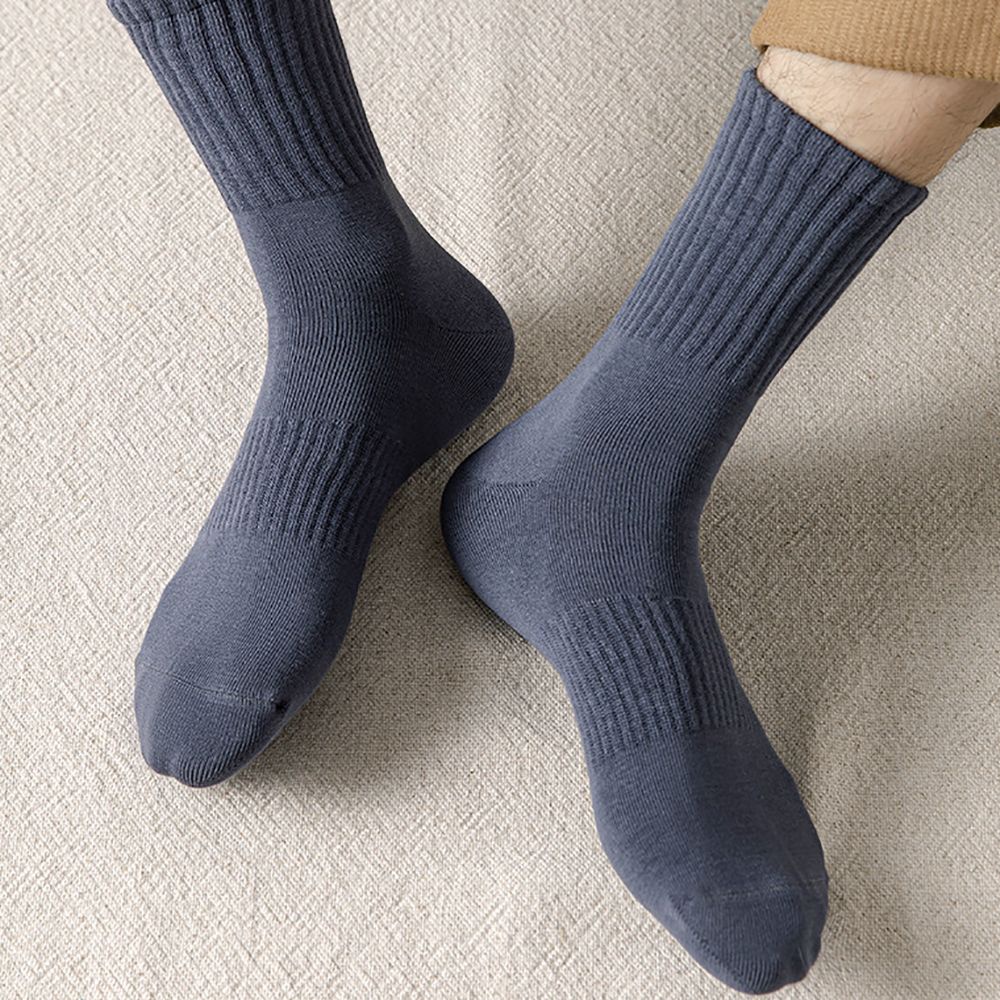 Vớ cotton cổ cao kẻ sọc mềm mại nhiều màu sắc phong cách Harajuku VANES1