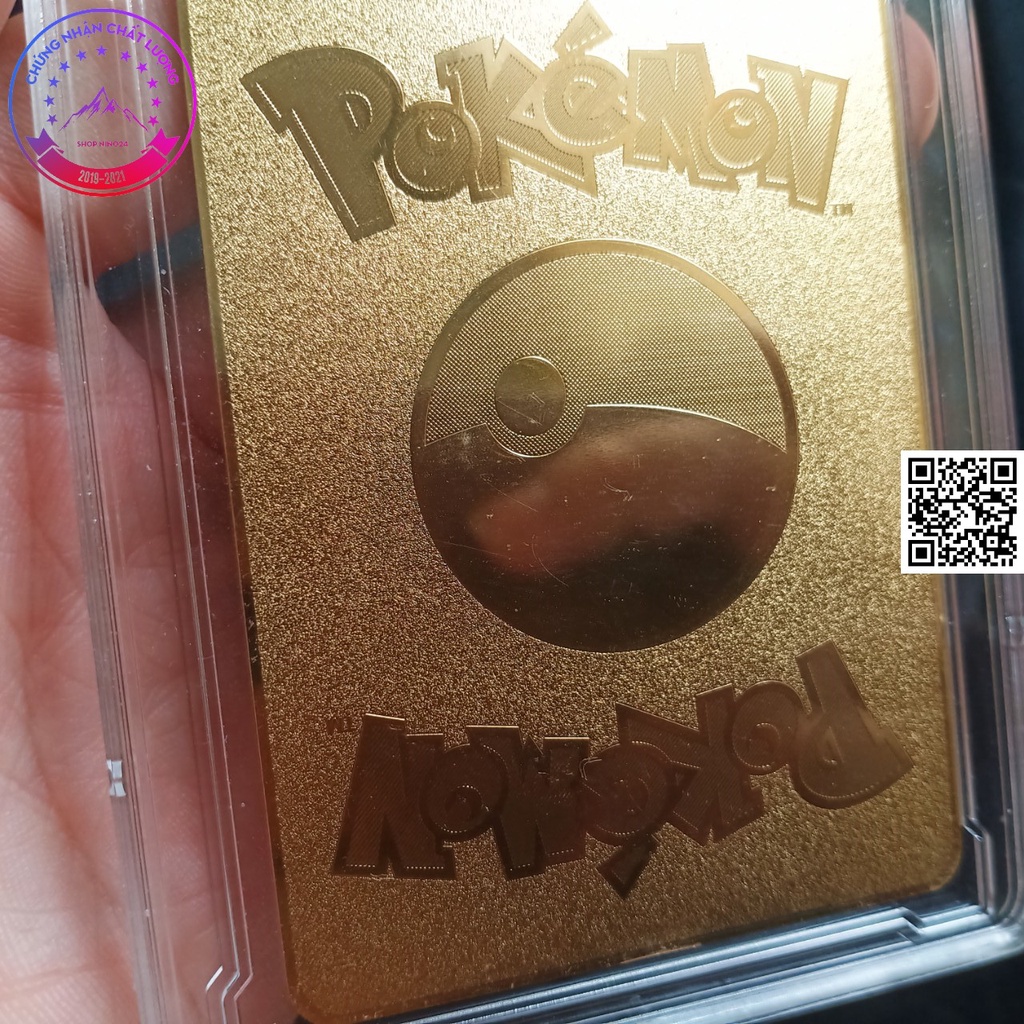 Thẻ Pokemon kim loại tag team siêu tiến hoá Vmax Venusaur Charizard và Blastosie 1843