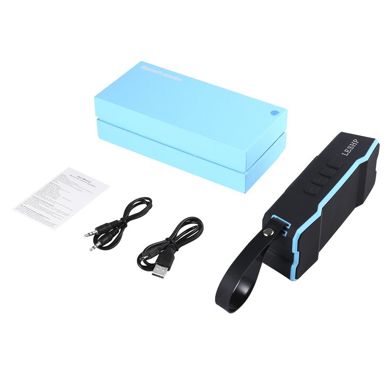 LESHP Outdoor Waterproof IP7 Automatic Sleep 3D Stereo Speaker