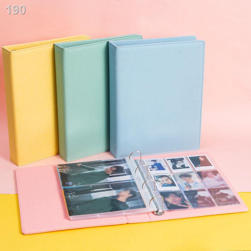 Album thẻ 9 lưới bìa sao tùy chỉnh theo đuổi lưu trữ bưu thiếp 7 inch B5 bộ Hàn Quốc thông qua