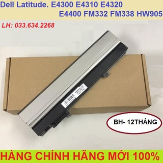 Pin cho laptop dell latitude. e4300 e4310 e4320 e4400 fm332 fm338 hw905