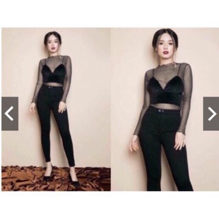 Áo Bra lụa phi bóng 8 nấc cài siêu sexy