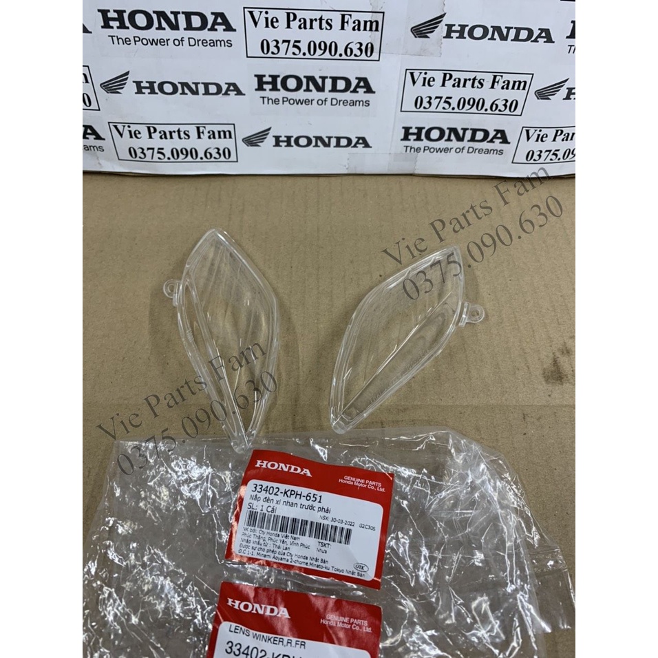 Nắp chụp xi nhan trước trái phải Future 2, hàng din Honda mới 100%