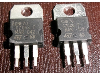 500pcs Bộ linh kiện điện tử lắp ráp sửa chữa 80NF70 TO-220 ST