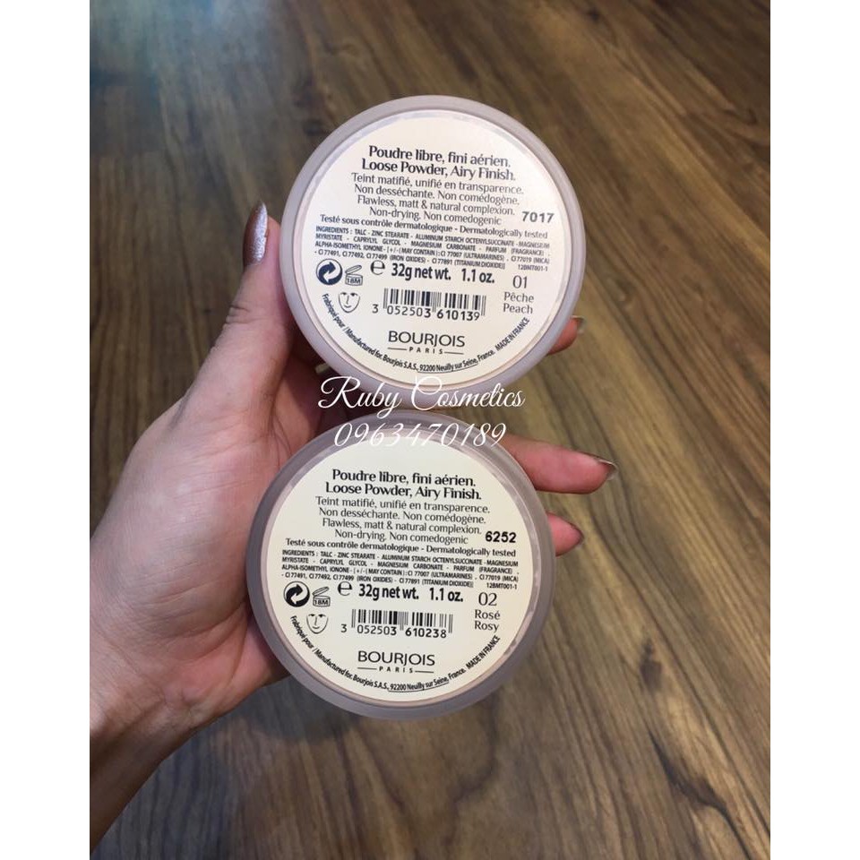 Phấn Phủ Bột Bourjois Paris Depuis Poudre Libre Loose Powder  ( kiềm dầu, da sáng mịn, bắt sáng) | BigBuy360 - bigbuy360.vn