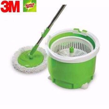 bộ lau nhà 3M KM bông lau thay thế Scotch Brite BH 12 tháng